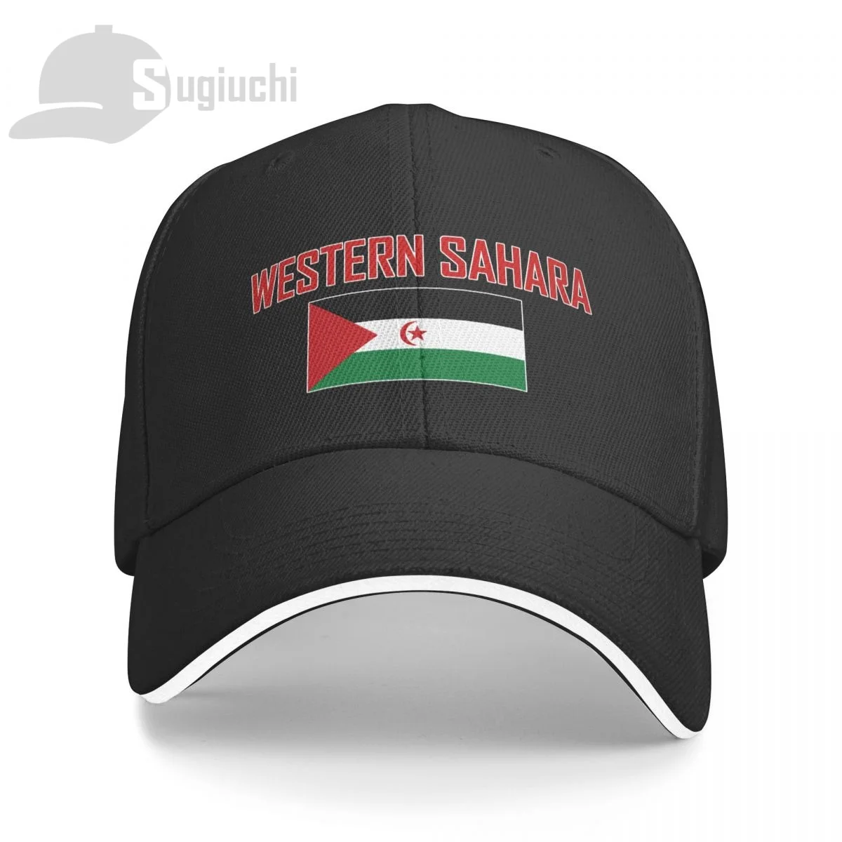 WESTERN SAHARA Flag With Letter Baseball Cap Men Women Summer Unisex Hip Hop Caps Cotton Snapback Golf Hat Fishing Caps