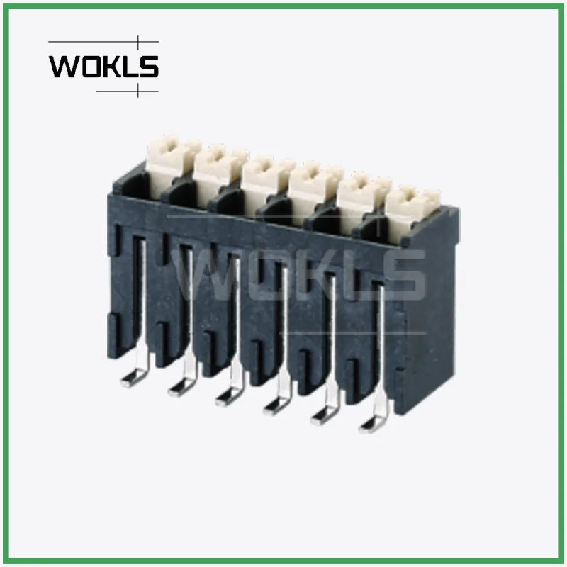 10Pcs/lot  3.5mm surface-mount technology (SMT) Phoenix PCB terminal blocks  KF2035V SPT-SMD1.5