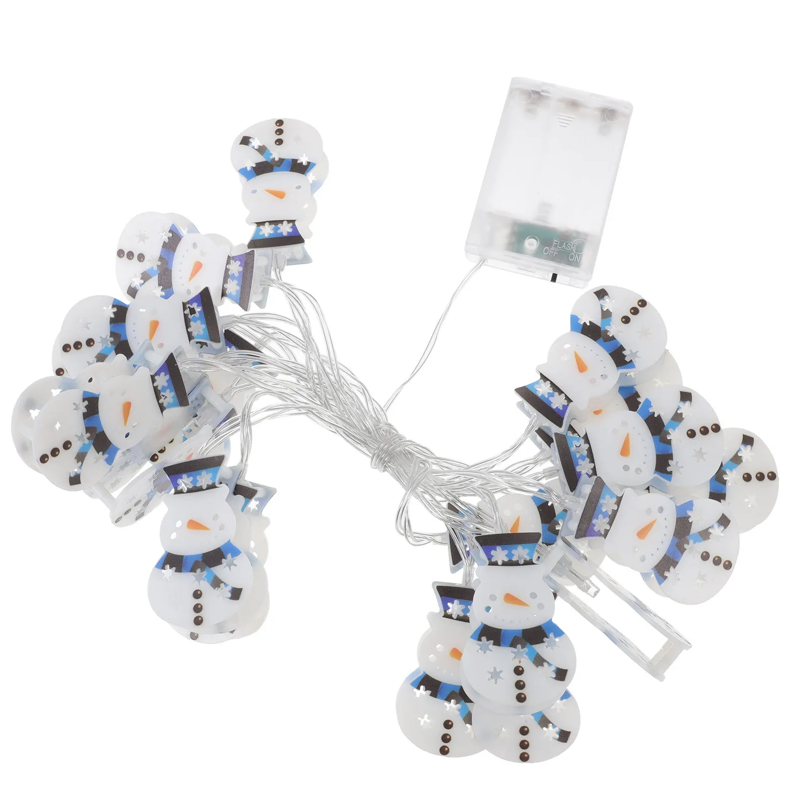 ثلج سلسلة ضوء زينة عيد الميلاد مضيئة معلقة في الهواء الطلق حزب ضوء الإبداعية حديقة الديكور ديكور مضيئة #4