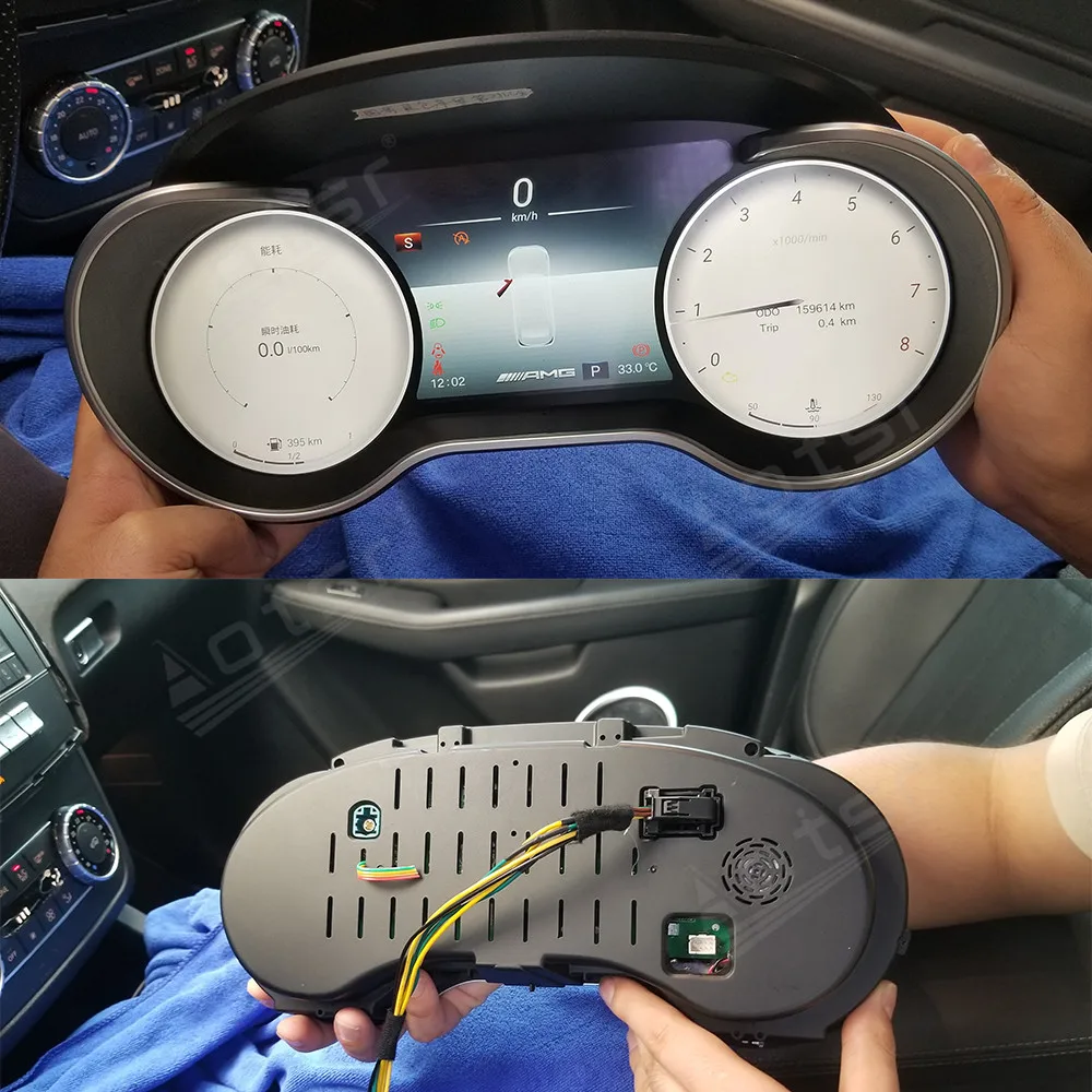 Speedometer Car Dashboard Display Screen For Mercedes-Benz ML/GL/R/G/GLS Virtual Cockpit Car Instrument Digital Cluster