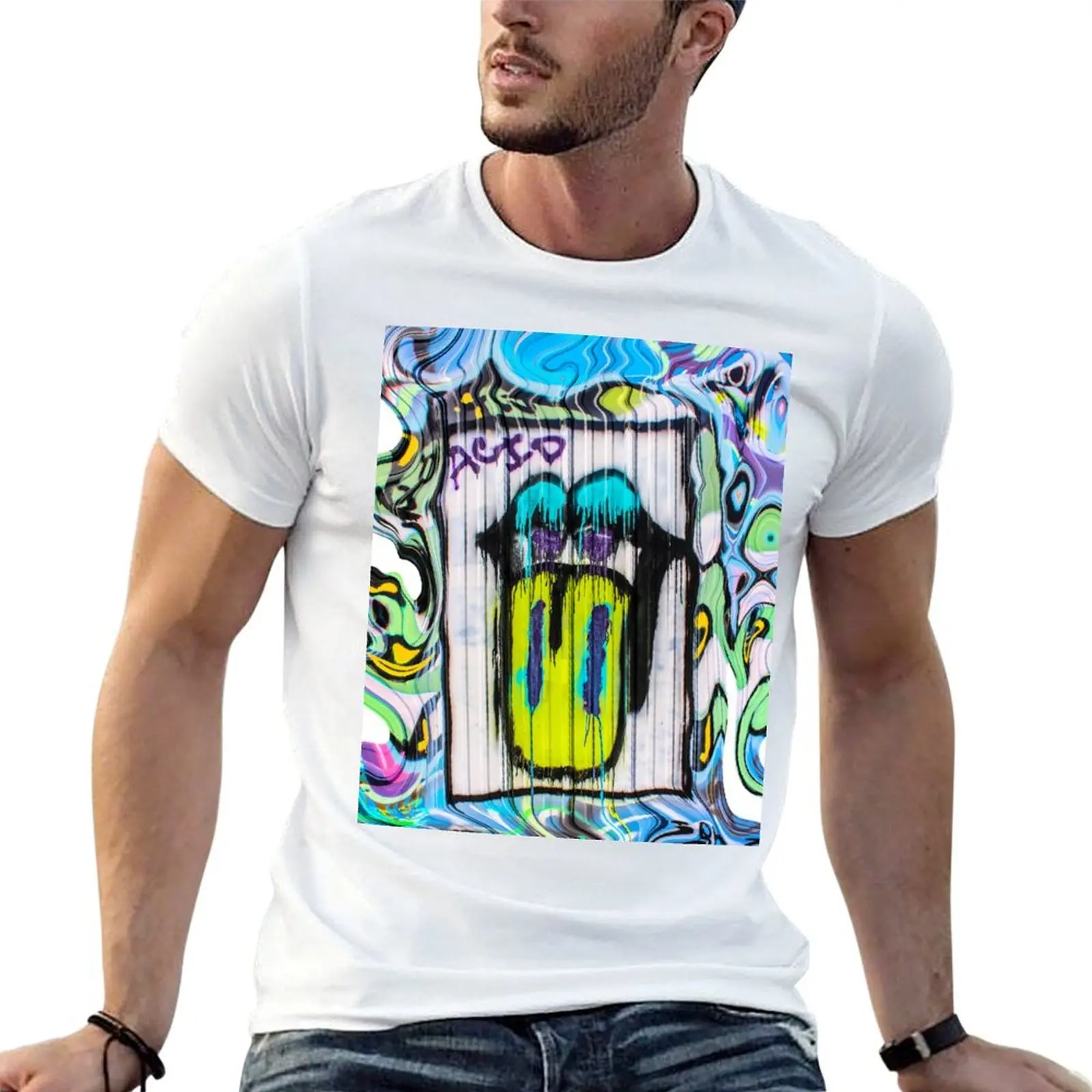 

shirts t shirt cotton t man plain Acid funny T-Shirt man tshirt