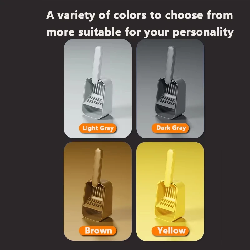 مغرفة فضلات القطط، صندوق نفايات القطط ذاتي التنظيف، أداة تنظيف المرحاض كيتي لصينية القمامة، مجرفة مستلزمات القطط