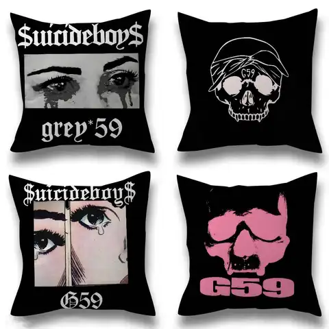 Singer album S-Suicideboys G59  Pillow Cover Design cushion Cover decor Holiday Decorati