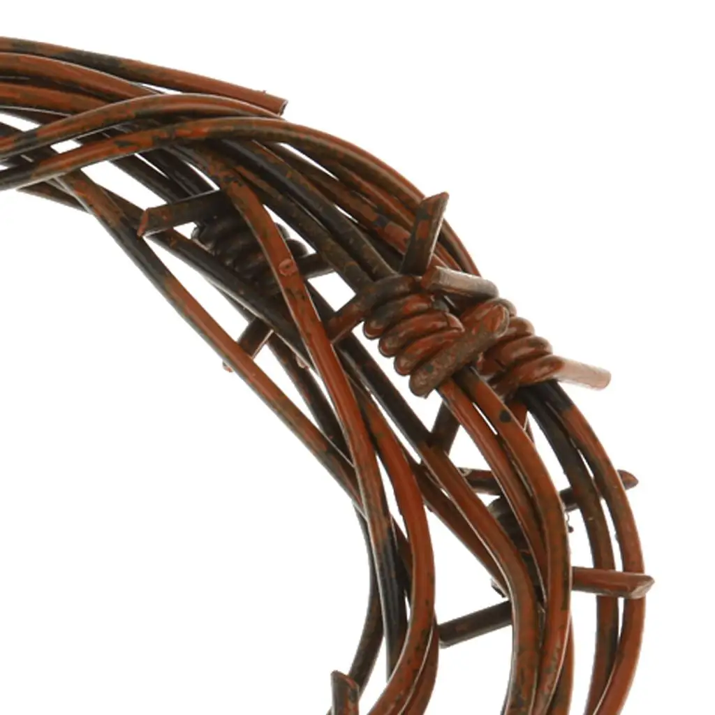 سلك حديد صناعي بني لديكور حفلات الهالوين ذات الطابع الغربي