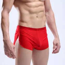 Mens Shorts Short Swimwear Gym Swimming-Trunks Beach-Wear Quick-Drying Summer Spring Bathing-Suit Sports Rash-Guard Surf Bermuda