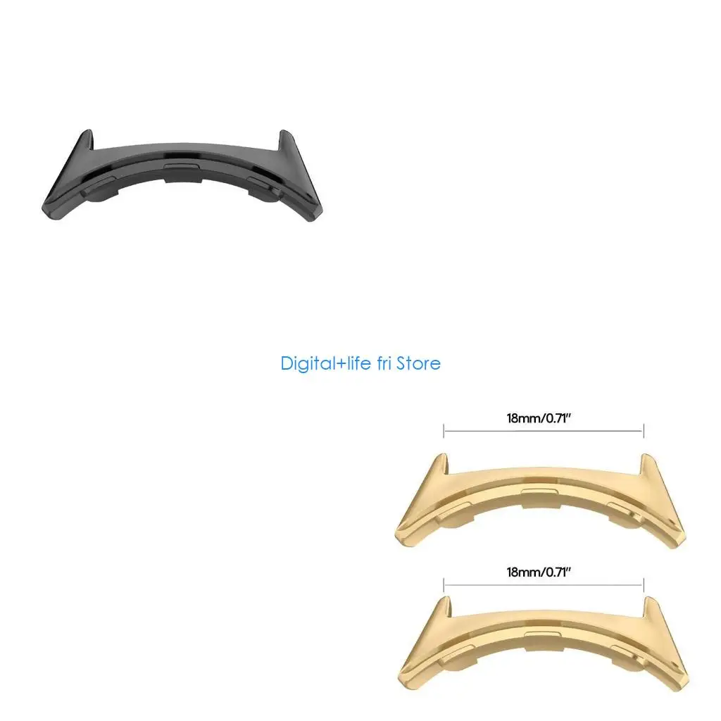 E06D Wrist-Band Bracelet for  Watch Metal Link Connector Adapter Strap Accessory
