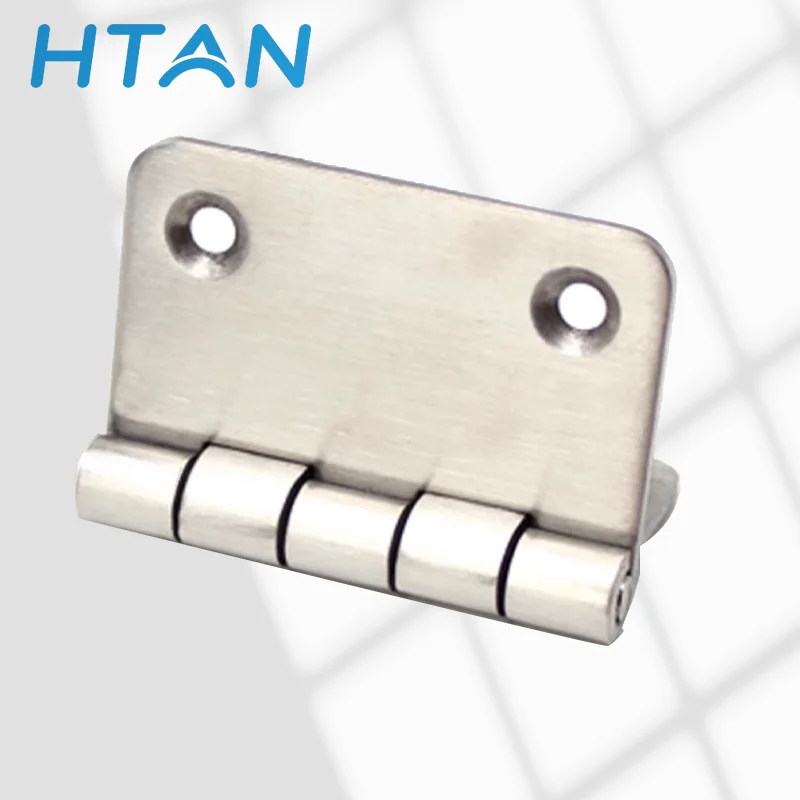 

304 Stainless Steel Shaped Square Corner Hinge Asymmetrical Butterfly For Industrial Equipment Cabinet Doors