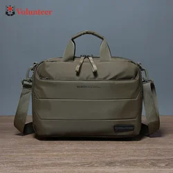 Volunteer Shoulder Bag for Men 2023 New Stylish Oxford Cloth Multi-pocket Travel Capacity High Quality Crossbody Bags 1713-02