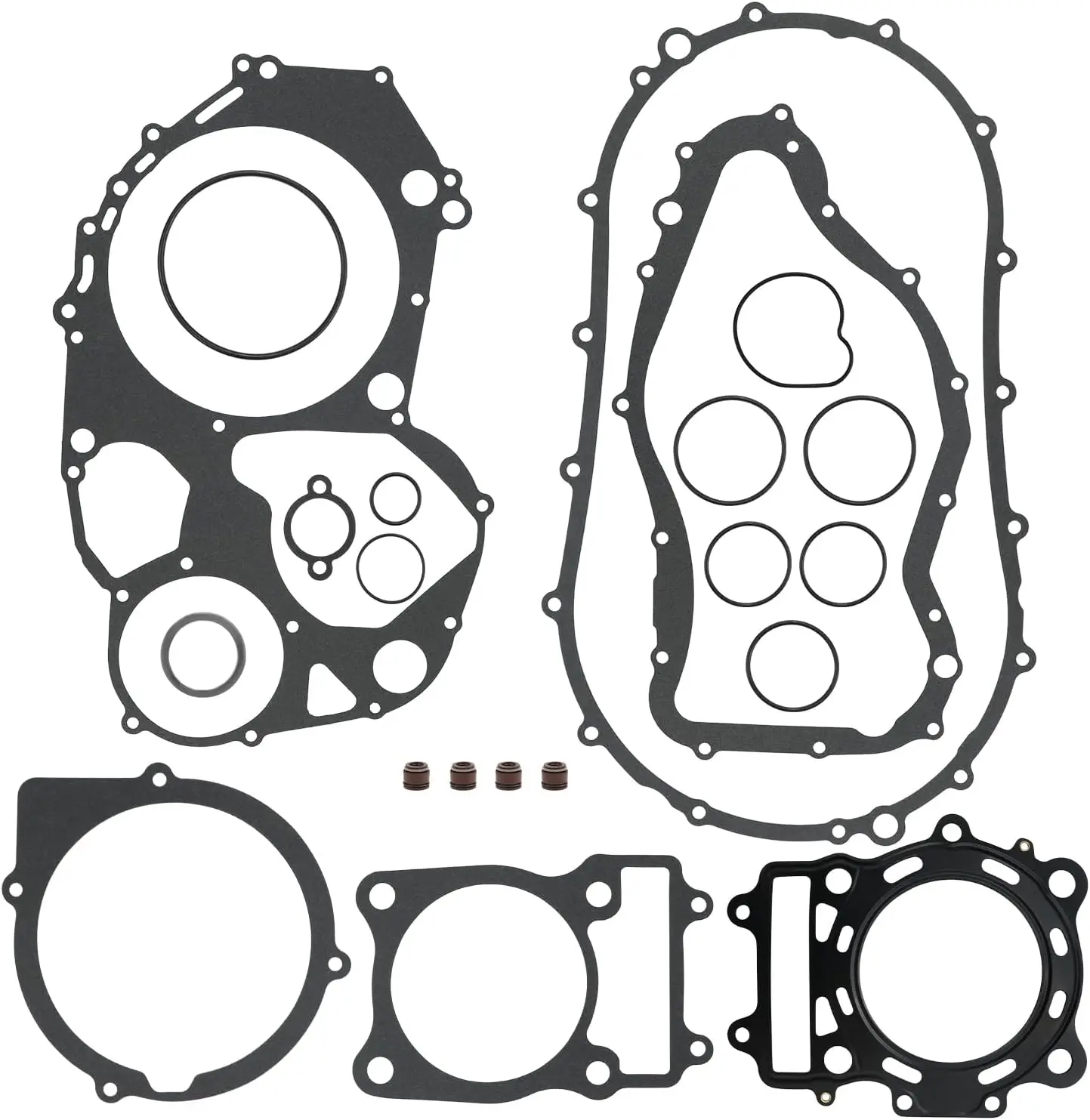 Complete Full Engine Gasket Kit for Arctic Cat 500 4x4 fits 2003-2009 Auto Models Only