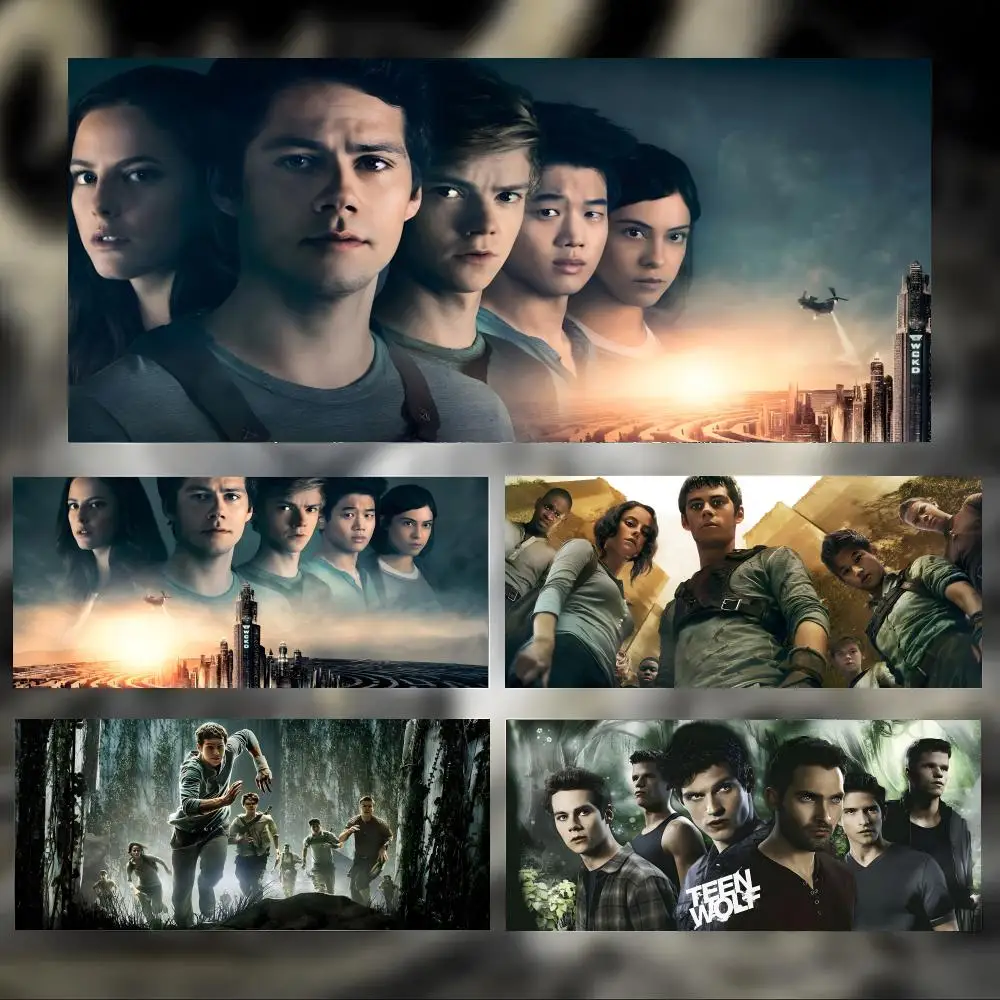 Exciting Thrilling Movie The M-Maze Runner Mouse Pad Large Thick Desk Pad Stitched Edges Gaming Mouse Mat for PC