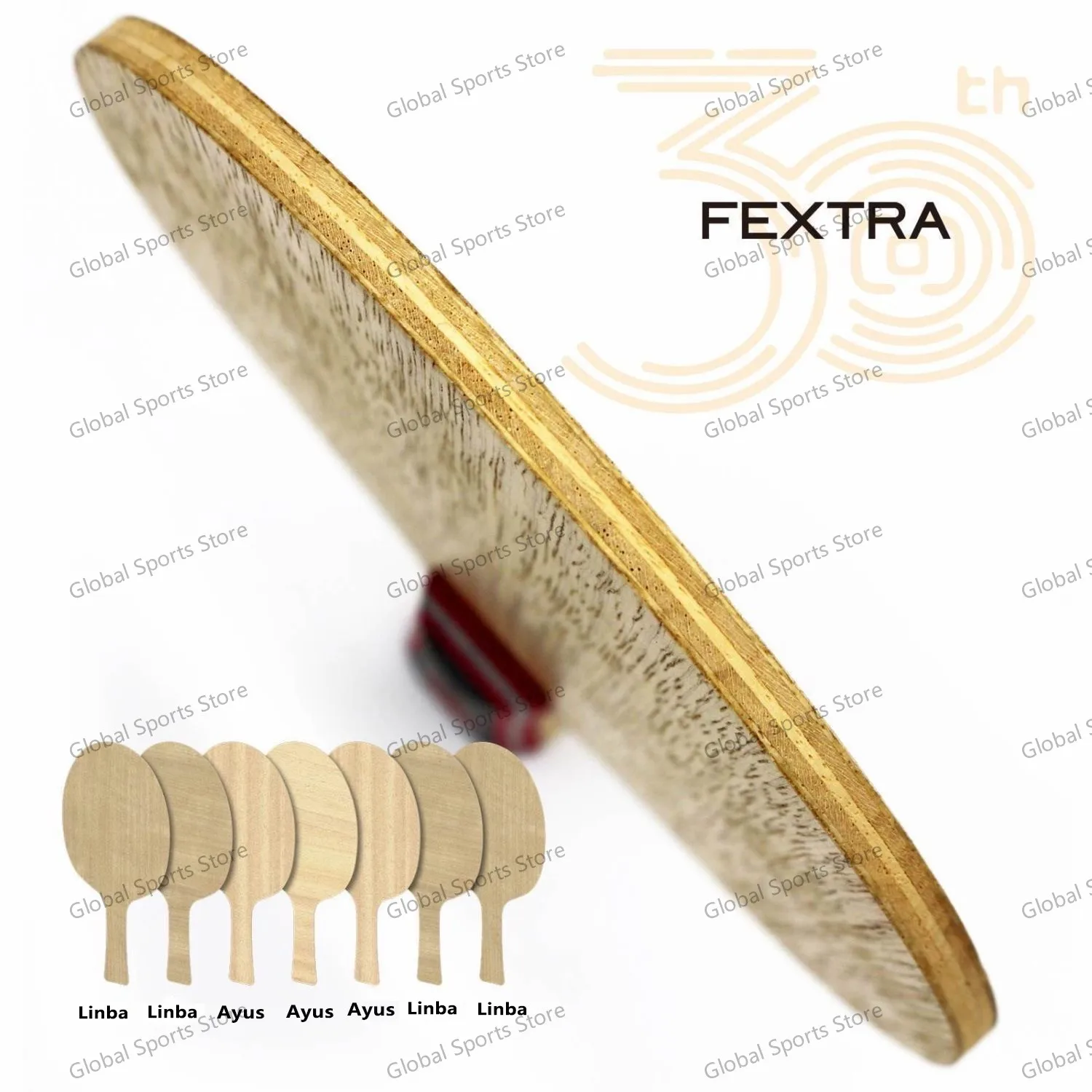SANWEI FEXTRA 7 30th Table Tennis Blade  FEXTRA Ⅶ Anniversary Edition Table Tennis Racket Professional 7 Layer Pure Wood