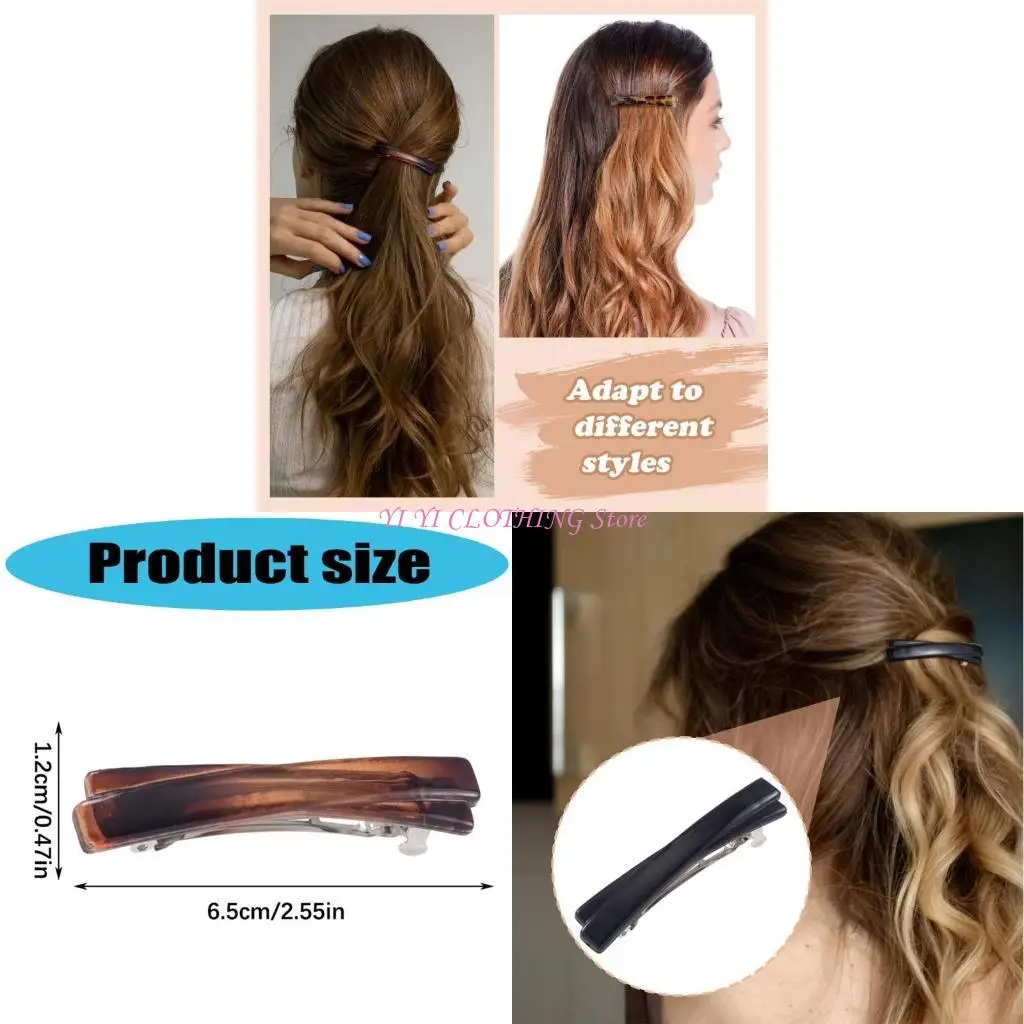 

N5KF 4pack Women Light Wew Wew Hair Clip.