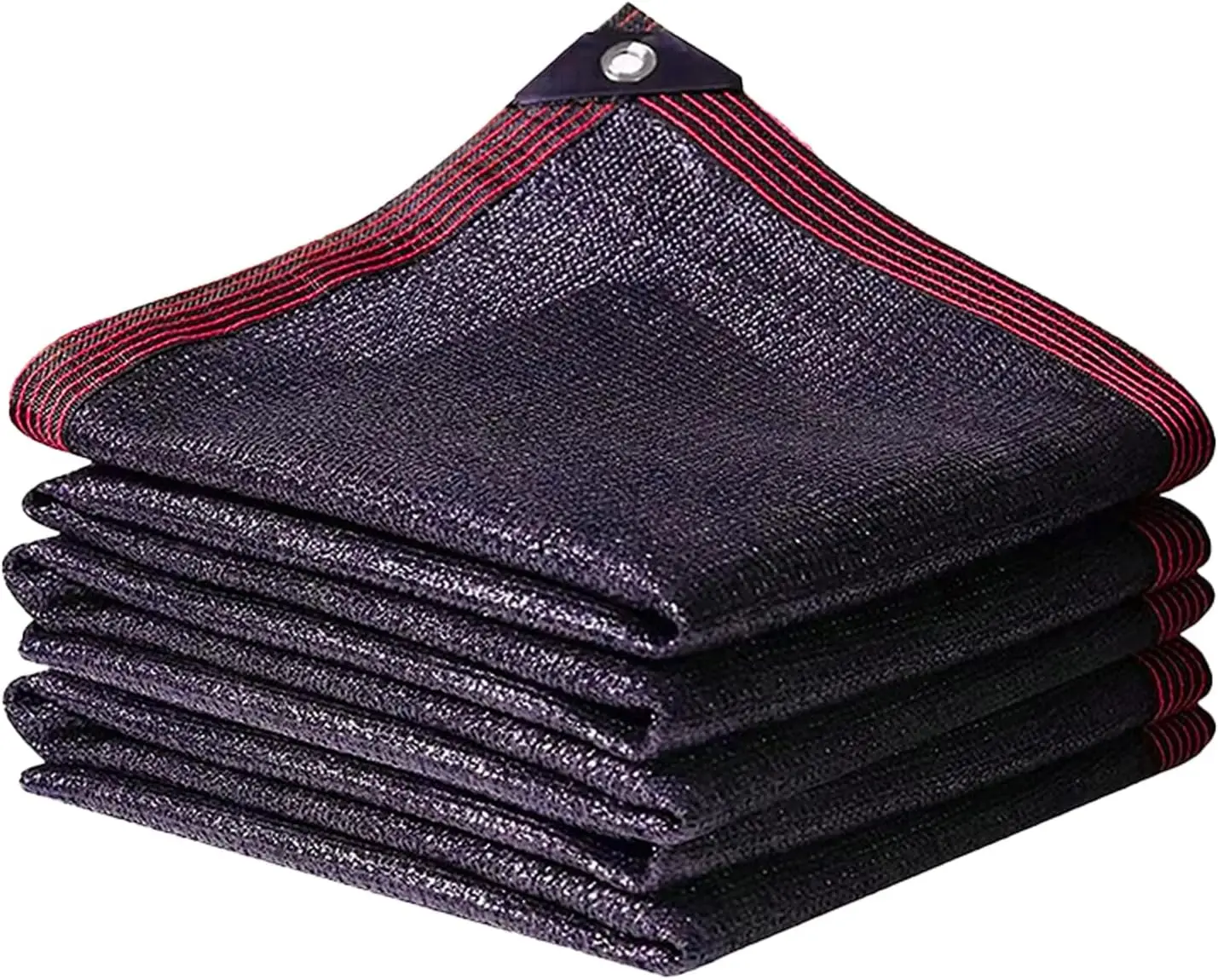 premium2x3m black garden shade cloth 10 needles waterproof mesh with elastic ropes grommets for greenhouse chicken coop pavilion