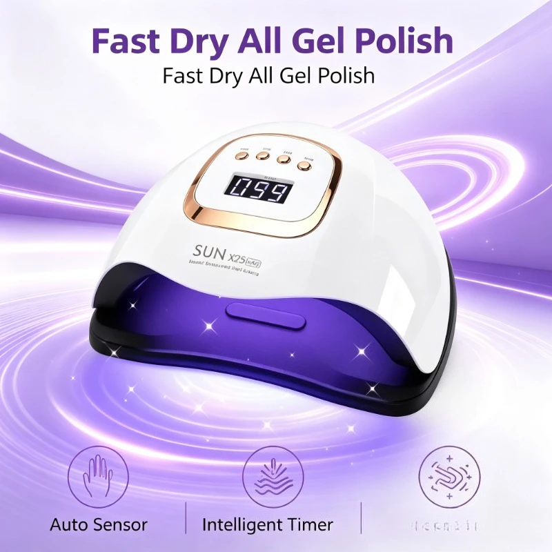High‑Power Intelligent Manicure Curing Light Auto Induction Device for Home Nail Art Making