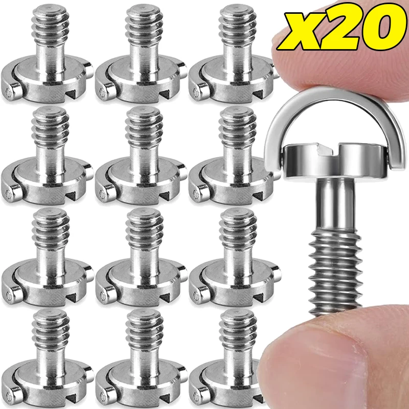 2/20x Stainless Steel 1/4