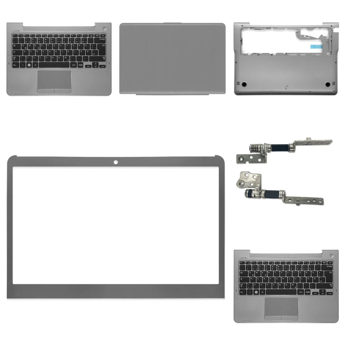 suitable for NP530U3C NP530U3B NP535U3C  laptop LCD screen top cover, front panel, palm rest hinge cover, bottom cover hinge