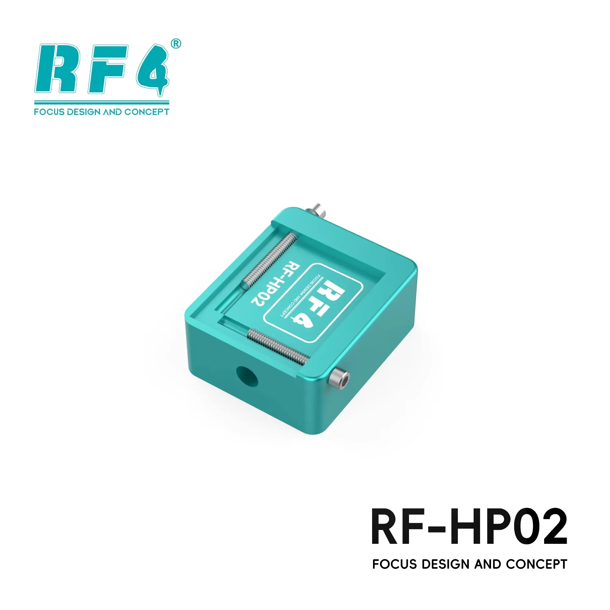 RF4 RF-HP02 Mini Chip Heating Glue Removal Station Dual-Sided Adjustable Solder Glue Removal for BGA Chip FPC Phone Repair Tools