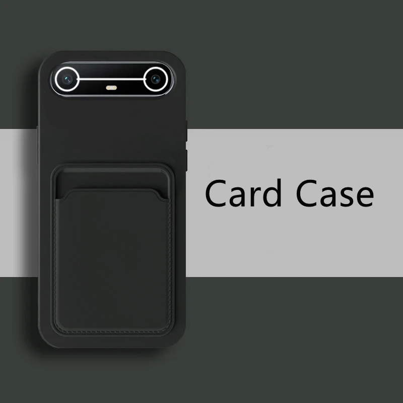 Skinlee لـ Tecno Spark Slim Case حقيبة بطاقات قابلة للإدراج غطاء سيليكون مقاوم للصدمات لهاتف Tecno Spark غلاف خلفي نحيف #3