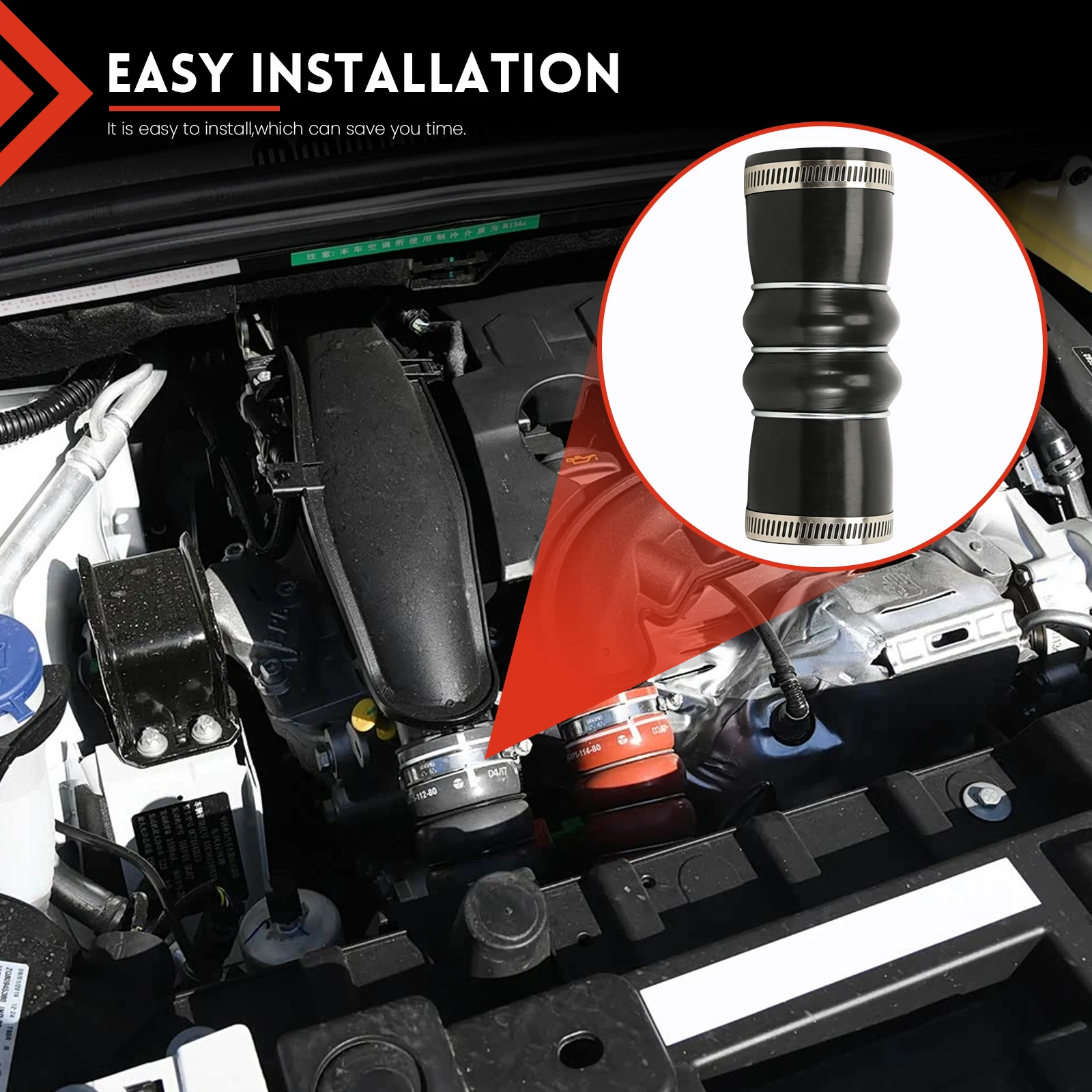 

1/2 шт. 0382FN Патрубок интеркулера турбонаддува 9685214180 для Citroen C4 Peugeot 307 308 5008 Partner, шланг воздухообменника 9680356780