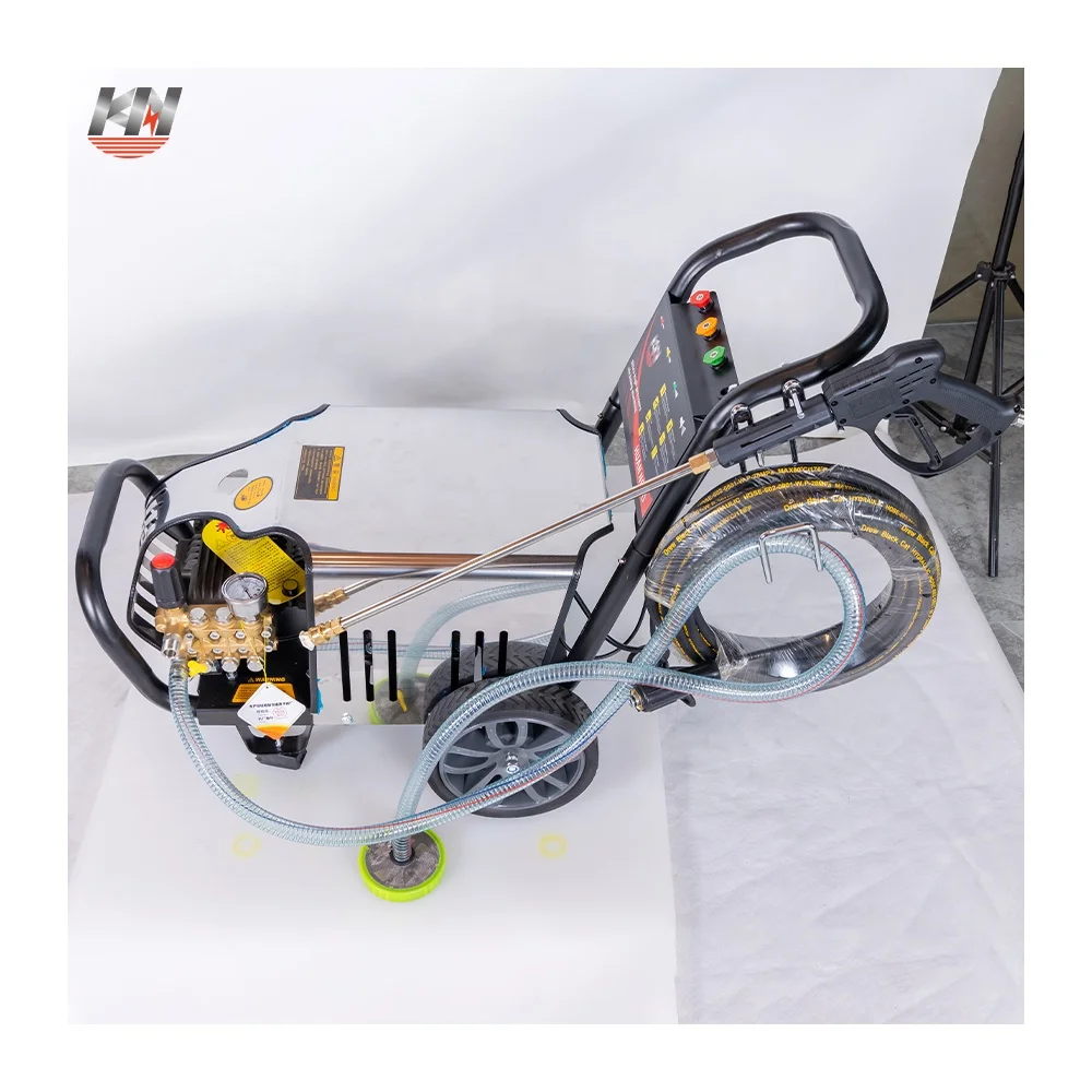 Portable Concrete Floor Surface Cleaning Machine For Sale / 200bar Car Electric Washer Pump Pipe Water Jet High Pressure Cleaner