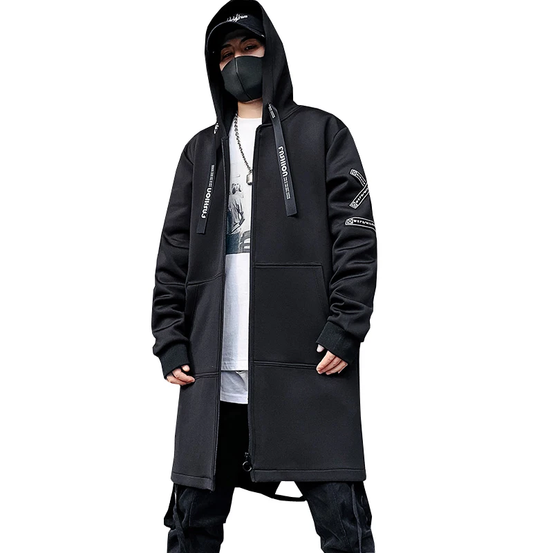 Jaquetas Masculinas 2026: Casacos Longos de Algodão Estilo Hip Hop