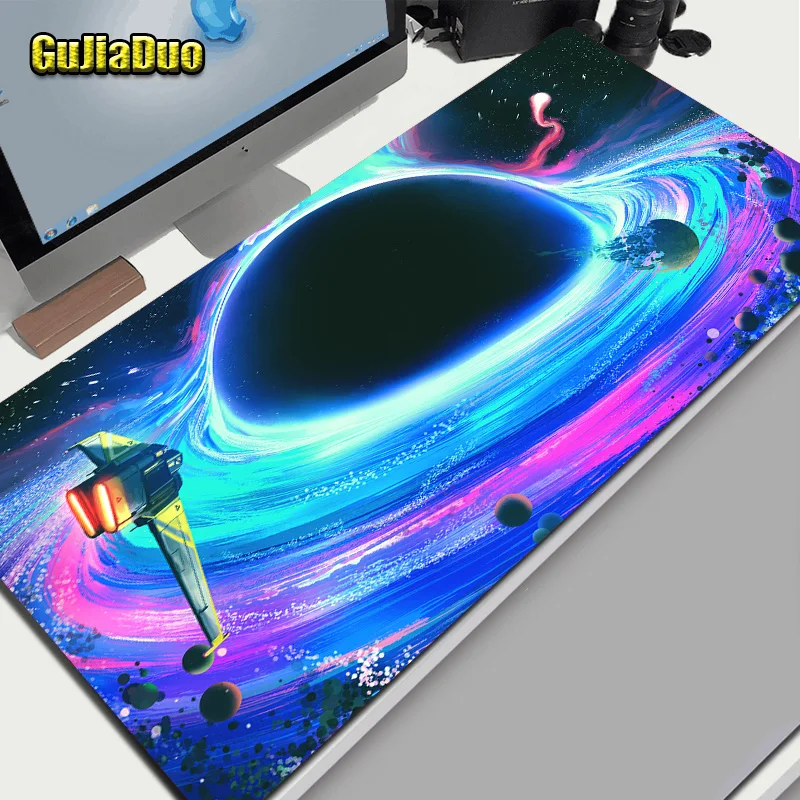 

80x40 Extra Large Anime Space Mouse Pad XL Non-slip Waterproof Laptop Table Desk Mat Gaming Hoom Accessories Mousepad Pc Cushion