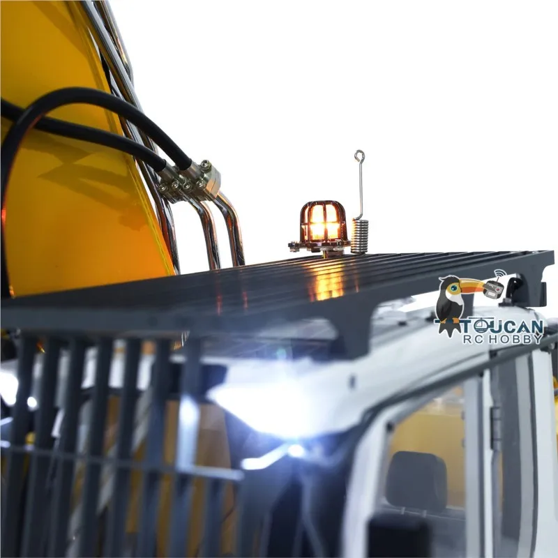 متوفر في المخزون 1/14 K970 100S Pro Kabolite حفارة هيدروليكية للتحكم عن بعد RC حفار نموذج نهائي لعبة الطوقان لهدايا الصبي