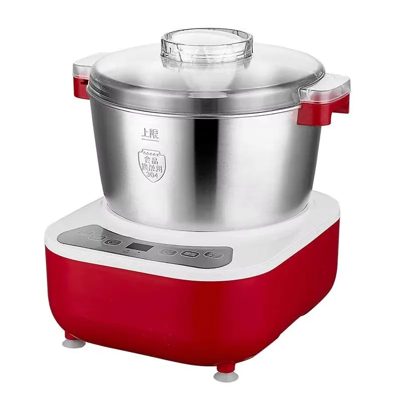 

Small household low-noise dough mixer and cream maker