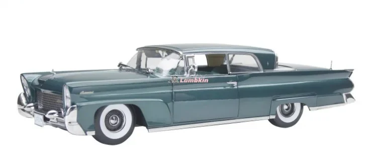 Sunstar 1:18 Car Model For 1958 Lincoln Continental MKIII Close Convertible-Starmist Platinum Edition Alloy 1958 Continental