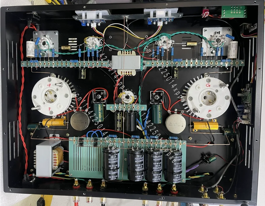 A Tube Power Amplifier Latest 18W * 2 Seven-drum Six-cow 211 High-power Tube Amplifier Is A Single-ended Class