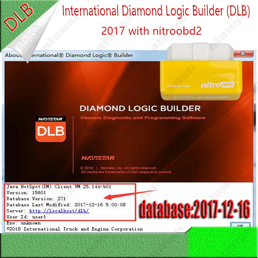 2017 Diamond Logic Builder ( DLB ) 1.5.601 2017.12 Level3 All Options Are Actived + Nitroobd2