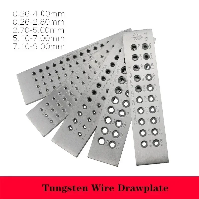 Tungsten carbide steel wire plate, round drawing board, jewelry tools, jewelry equipment for jewelry making