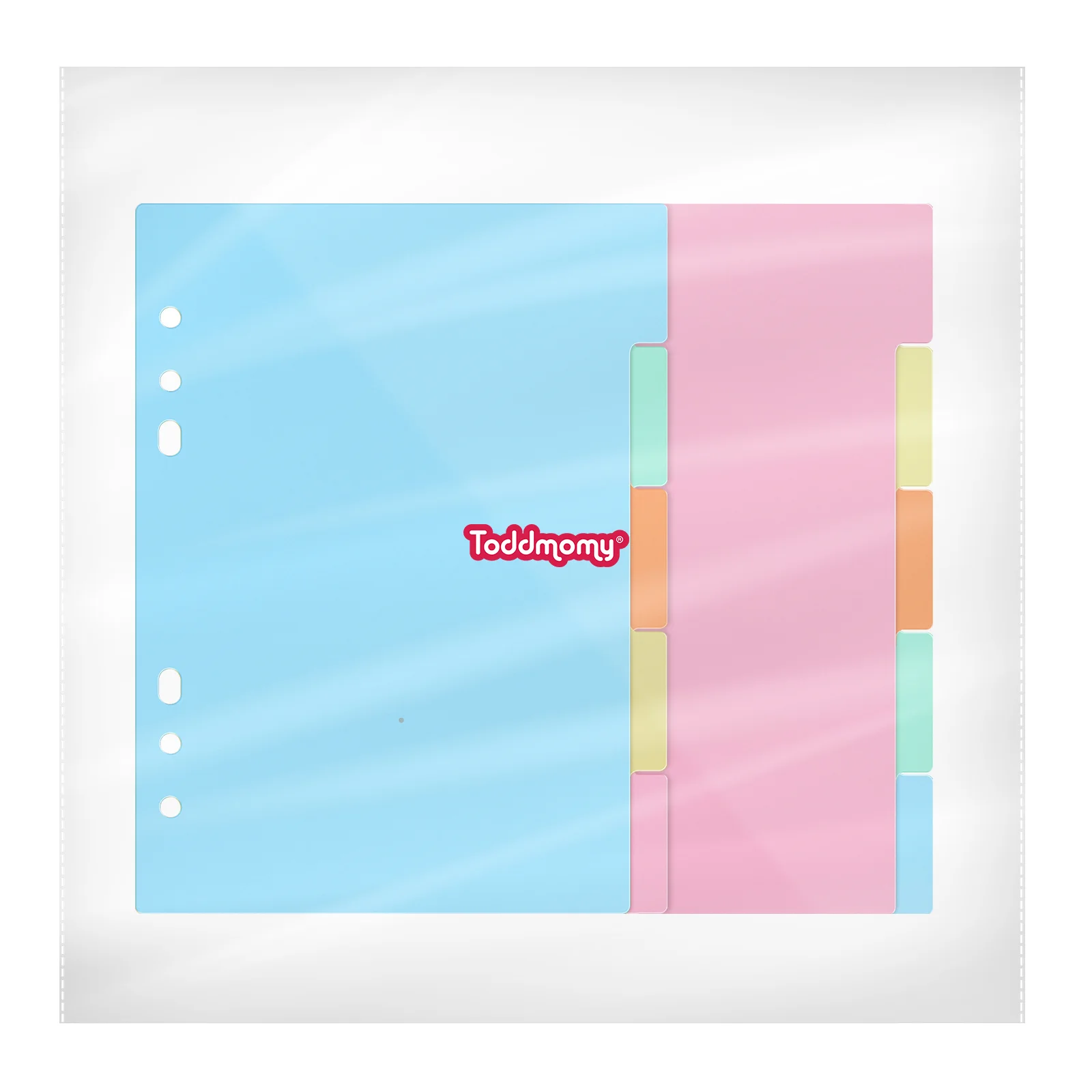 10 Pcs A5 Planner Inserts Divider Index Board Dividers Tab for Binder Label Labels