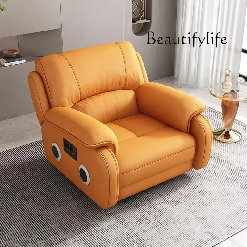 Electric Chair Couch Sofas Living Room Single Sofa Full Reposet Armchair Reclining Leather Recliner Sofa Cama Convertible Cheap