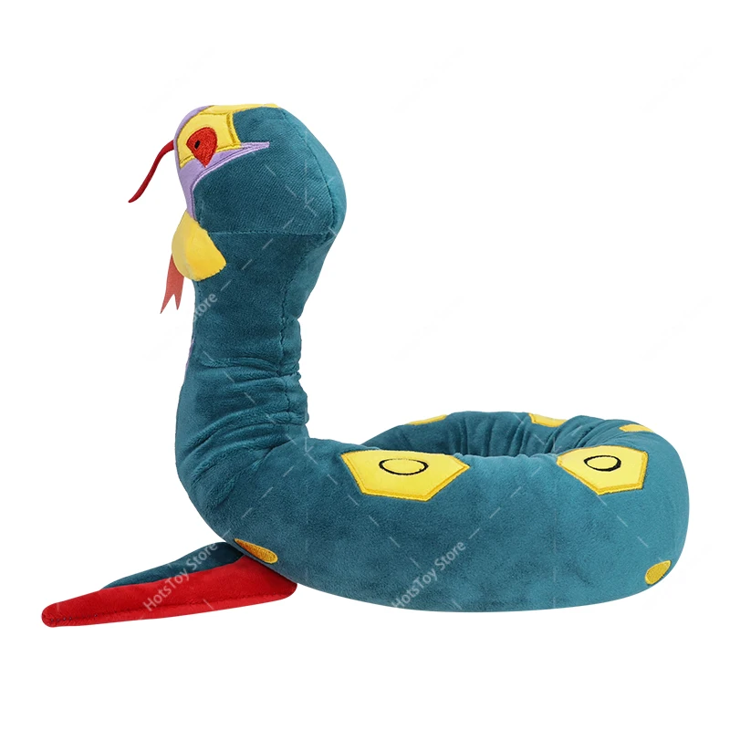 Hot Anime Gyarados Knuffels Kawaii Snake Seviper Glanzende Rayquaza Steelix Zachte Knuffel Pop Collectie Geschenken