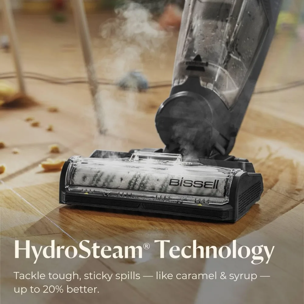 Multi-Purpose Steam Vacuum Cleaner with Wash and Sanitize Features, Wet Dry Functionality