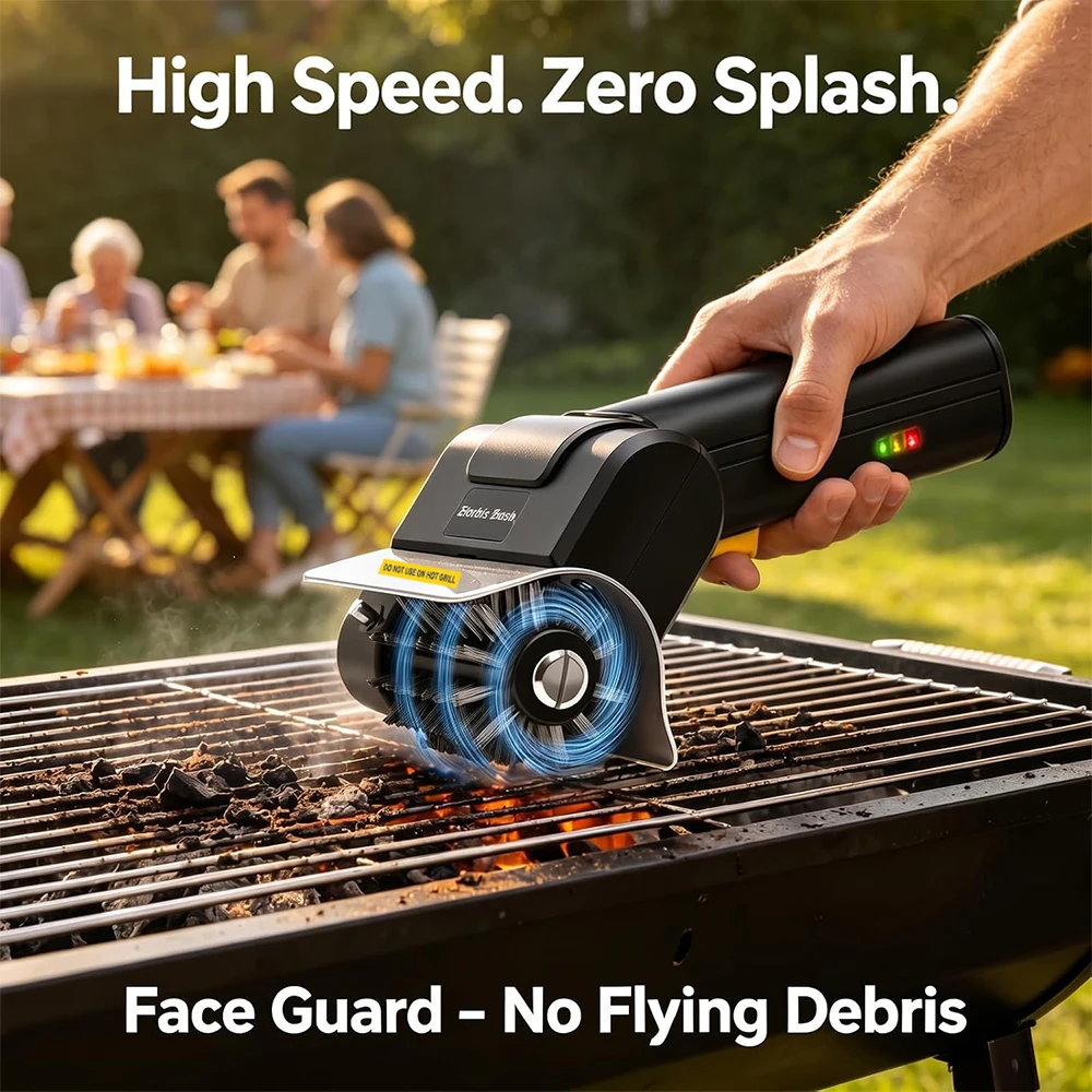 Wireless Electric Grill Brush  - Outdoor Power Grill 评论和价格