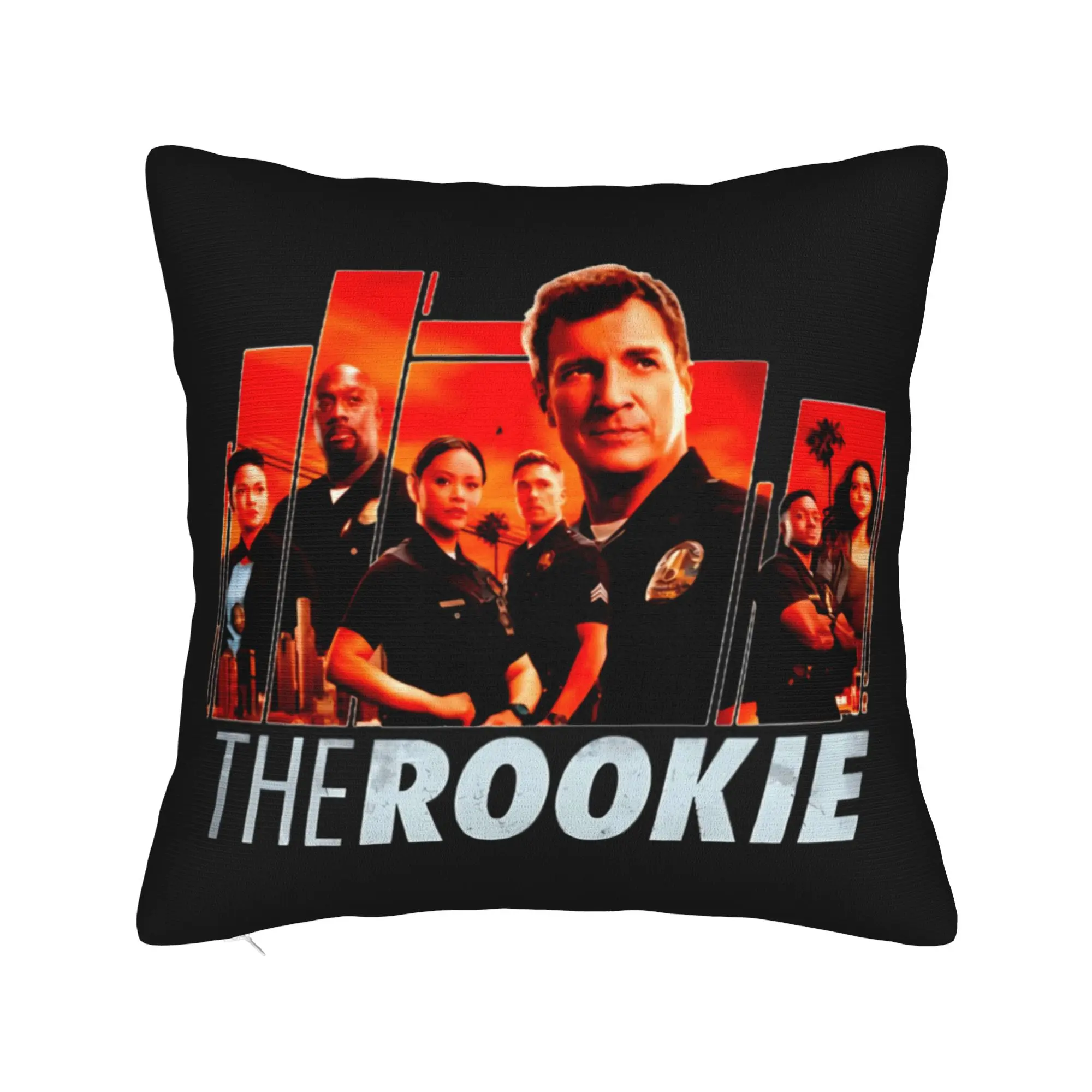 The Rookie Fanart Poster Pillow Case  Graphic Pillow Cover For Office Car Home Decor Funny Pillowcases
