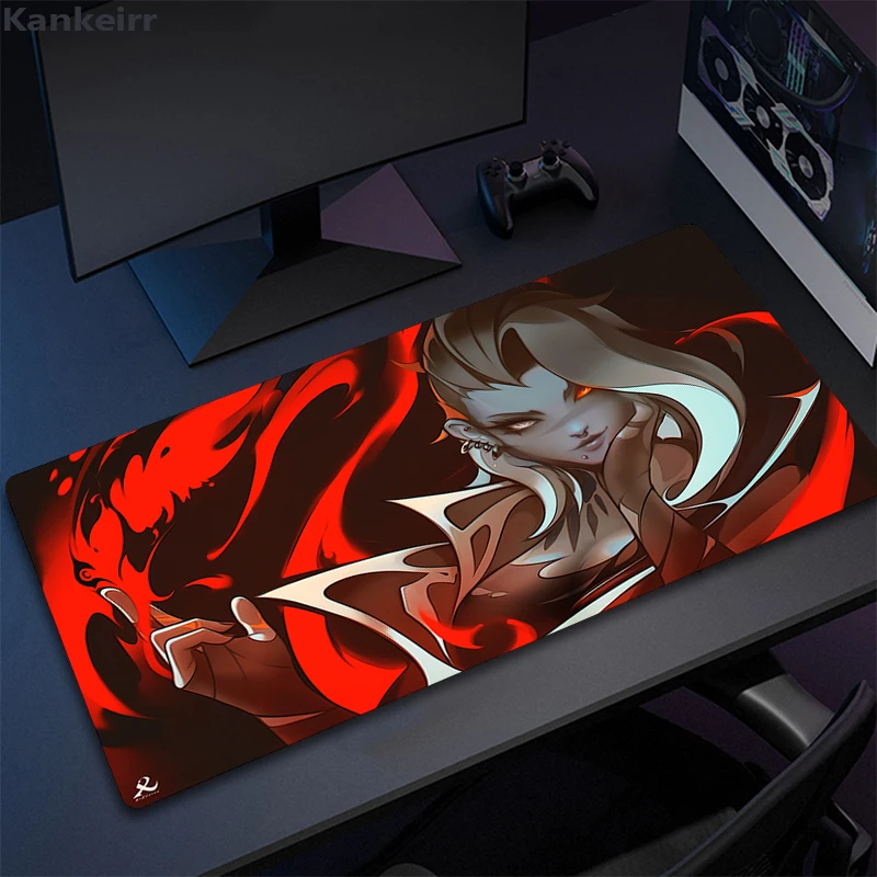 Valorant Large Mouse Pad Anime Cartoon Deskmat Gaming Mousepad Gamer Desk Protector Pc Accessories Keyboard Mat Cute Mause Pads