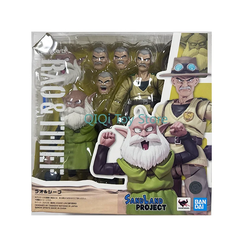 

In Stock Bandai SHF SANDLAND Desert Adventure Bird Mountain Akira Shifu & Rao Set