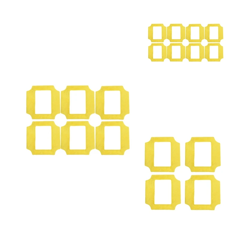 Robot per la pulizia delle finestre Mop Weeper Cloth Universal Square Clean Wipes Purerobo W-S3 S4 S3S S5 parti per la pulizia delle finestre