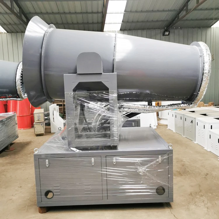 Hot Sale 100m Industrial Sprayer Cannon Water Mist Fog Machine for Dust Suppression Dust Control  Ground Landfill Pump