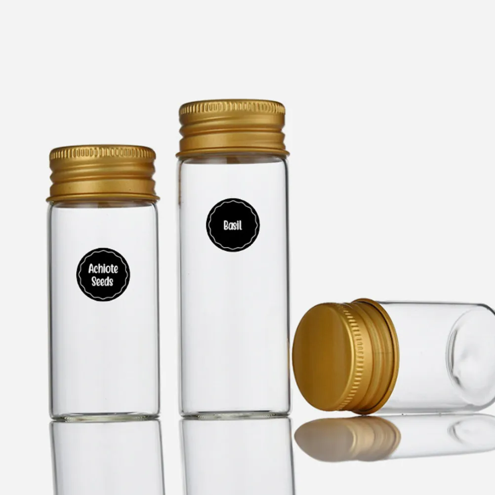 

8 листов элегантных минималистичных этикеток-наклеек для банок со специями, самоклеящиеся ПВХ-наклейки для контейнеров для продуктов, бутылок со специями, кухни