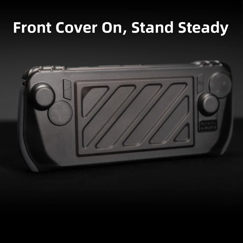 Skull & Co. Sarung pelindung depan portabel, cangkang keras untuk ROG Ally X standgripcase aksesoris Game