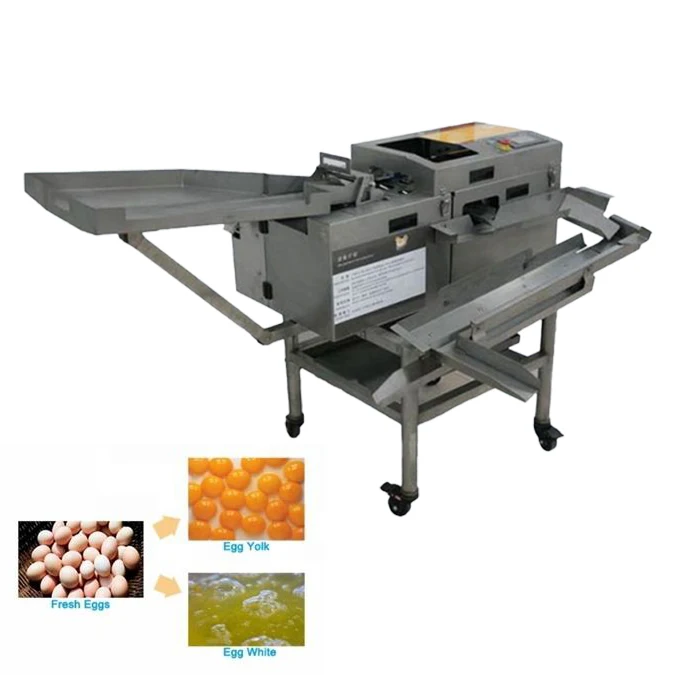 Afbeelding 3: -Hoog rendement en hoog rendement Eigeel Separator Eiwit en Dooier Separator Ei Vloeistof Separator