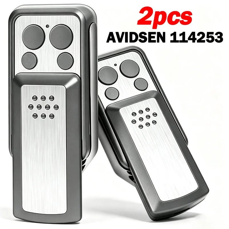 AVIDSEN Remote Control 114253 104250 104251 104257 104350 104700 614701 654100 654250 Garage Door Remote Control 433.92MHz
