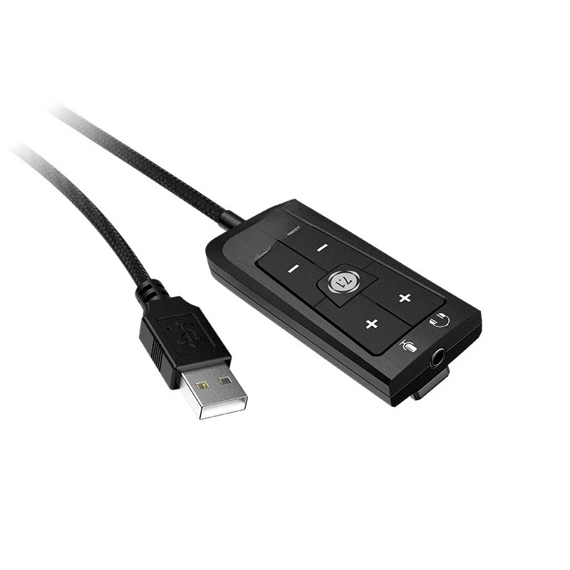 

Hurricane Spirit Sound Card Wire 7.1 Surround Sound USB Hacking