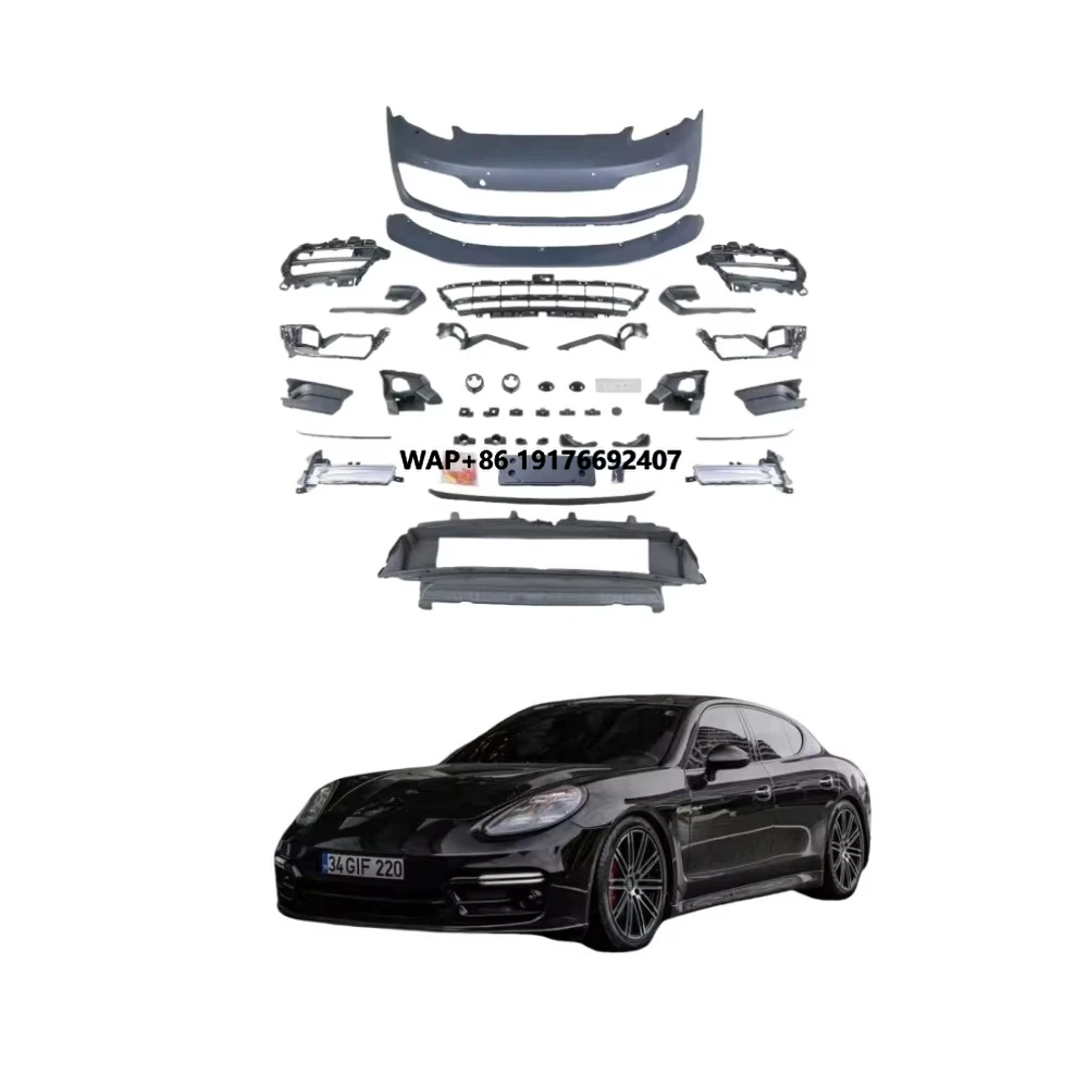 

For Suitable'Porsche 10-16 Panamera 970 Old and New 23 GTSSD Front Bumper Assembly