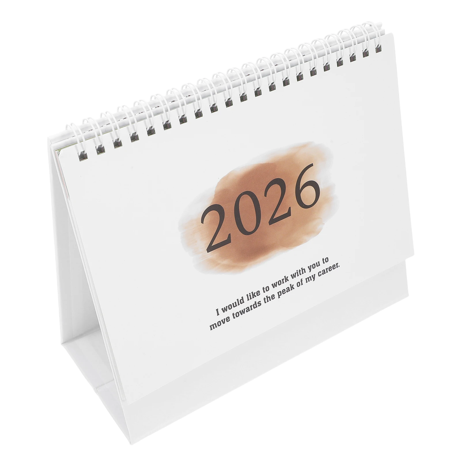 

2026 Desk Calendar Desktop Small and Fresh Flip Paper Table Standing
