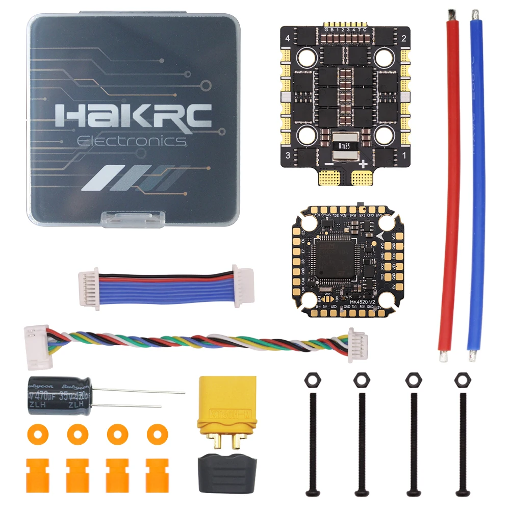 Mini F4 V2 65A Fly Tower Controlador de vuelo FC y ESC Pila 4 en 1 para FPV RC
